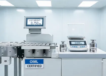 Checkweigher and precision balance station