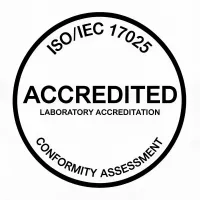 ISO IEC 17025 badge