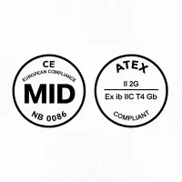 CE MID ATEX badge